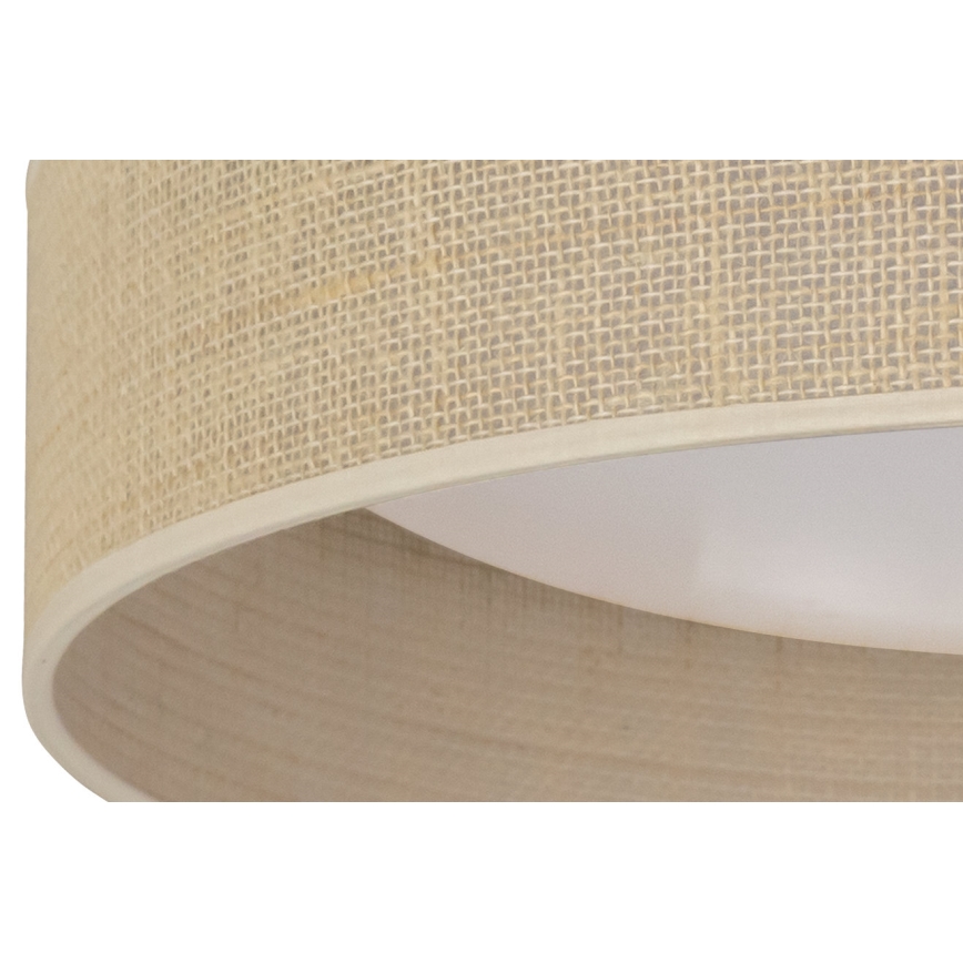 Duolla - LED Плафониера ROLLER LED/24W/230V Ø 45 см бежов