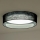 Duolla - LED Плафониера ROLLER LED/24W/230V Ø 45 см черен