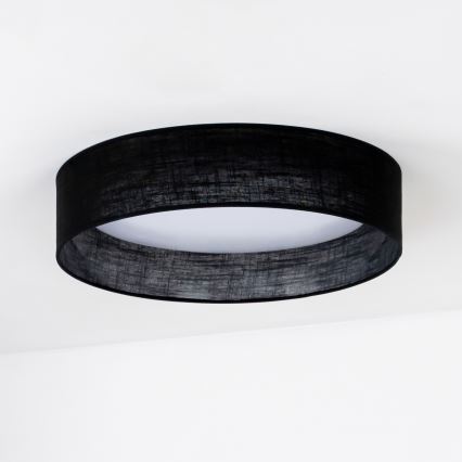 Duolla - LED Плафониера ROLLER LED/24W/230V Ø 45 см черен