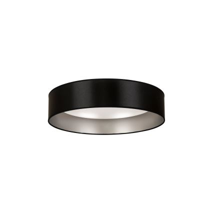 Duolla - LED Плафониера ROLLER LED/24W/230V Ø 45 см черен/сребрист