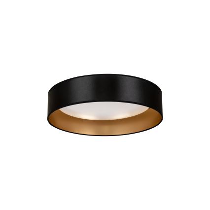 Duolla - LED Плафониера ROLLER LED/24W/230V Ø 45 см черен/златист