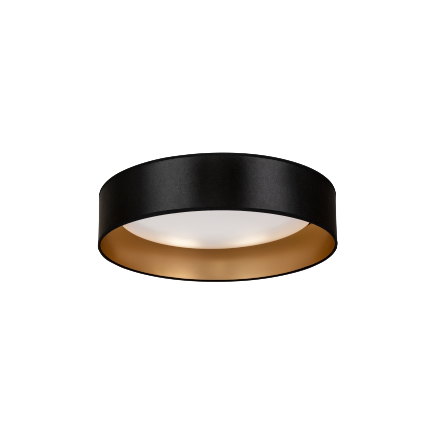 Duolla - LED Плафониера ROLLER LED/24W/230V Ø 45 см черен/златист