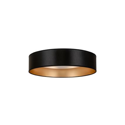 Duolla - LED Плафониера ROLLER LED/24W/230V Ø 45 см черен/златист