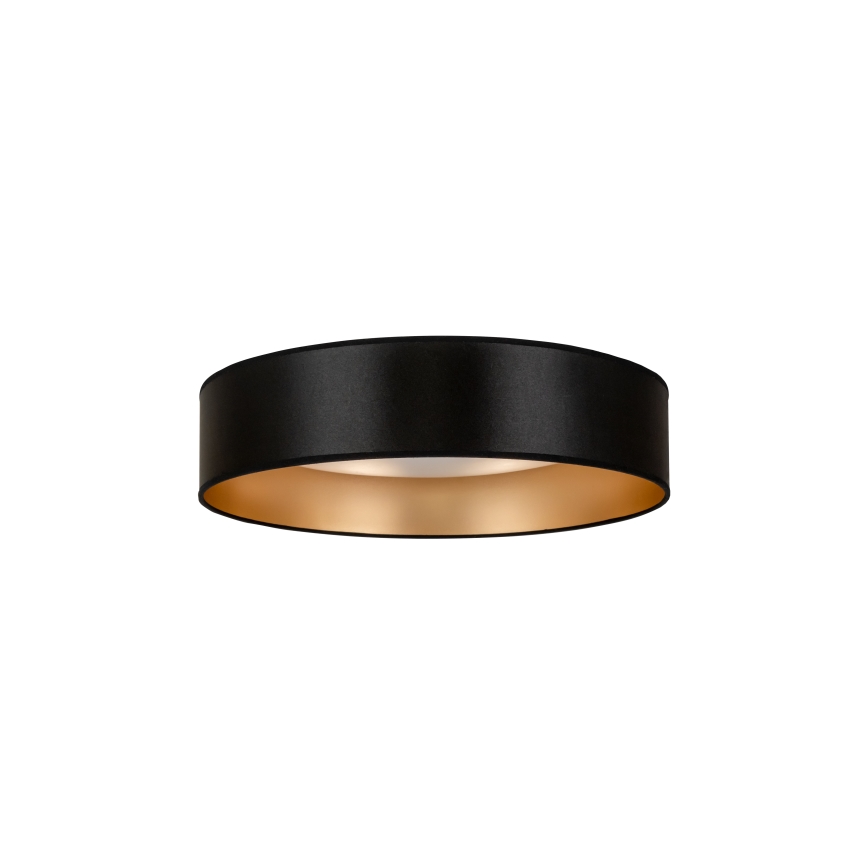 Duolla - LED Плафониера ROLLER LED/24W/230V Ø 45 см черен/златист