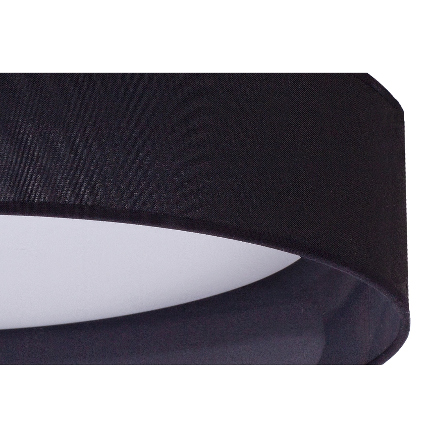 Duolla - LED Плафониера ROLLER LED/24W/230V Ø 45 см черен