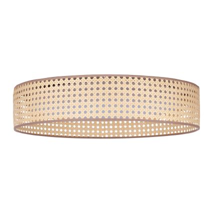 Duolla - LED Плафониера ROLLER LED/24W/230V Ø 45 см ратан