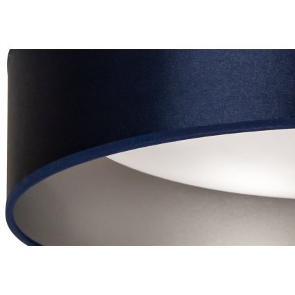 Duolla - LED Плафониера ROLLER LED/24W/230V Ø 45 см син/сребрист
