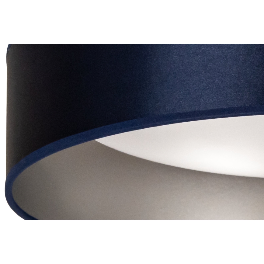 Duolla - LED Плафониера ROLLER LED/24W/230V Ø 45 см син/сребрист