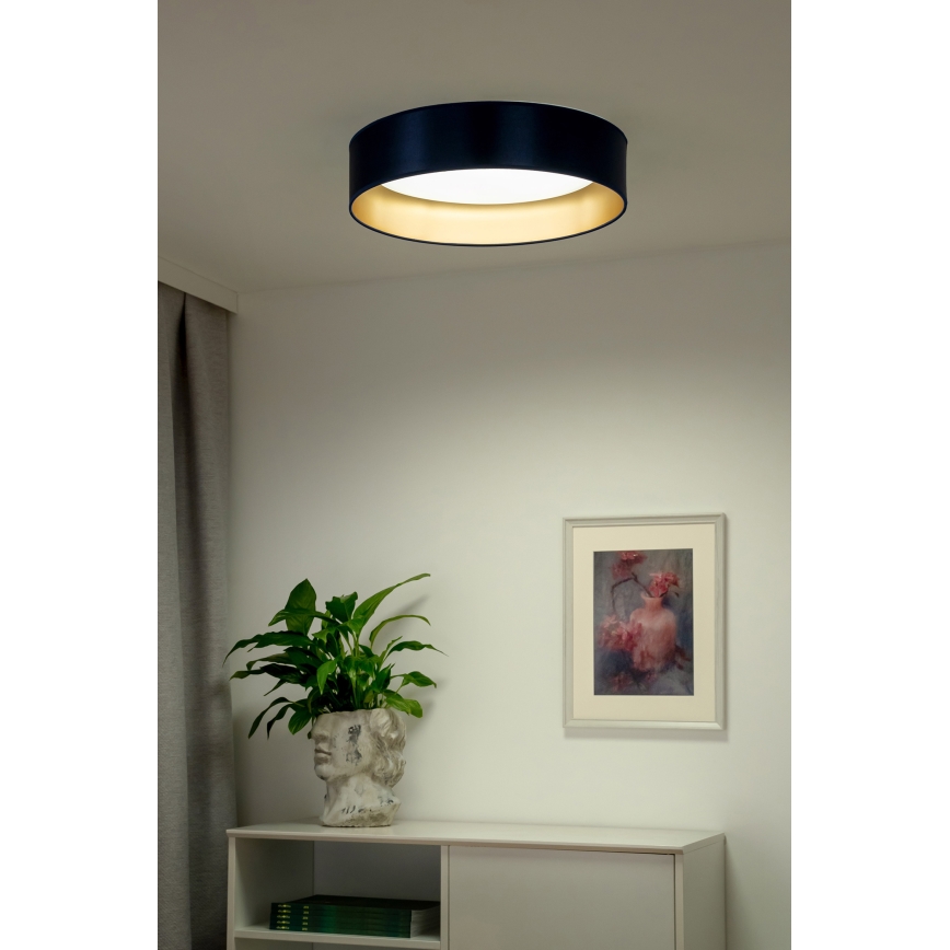 Duolla - LED Плафониера ROLLER LED/24W/230V Ø 45 см син/златист