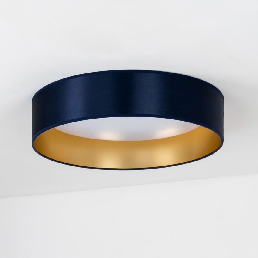 Duolla - LED Плафониера ROLLER LED/24W/230V Ø 45 см син/златист
