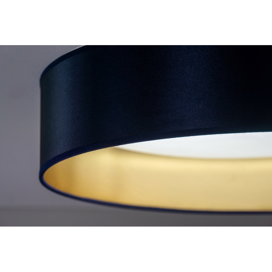 Duolla - LED Плафониера ROLLER LED/24W/230V Ø 45 см син/златист