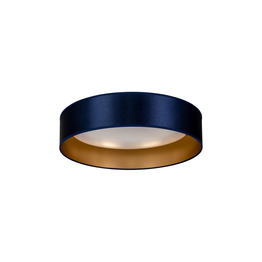 Duolla - LED Плафониера ROLLER LED/24W/230V Ø 45 см син/златист