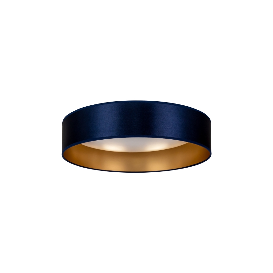 Duolla - LED Плафониера ROLLER LED/24W/230V Ø 45 см син/златист