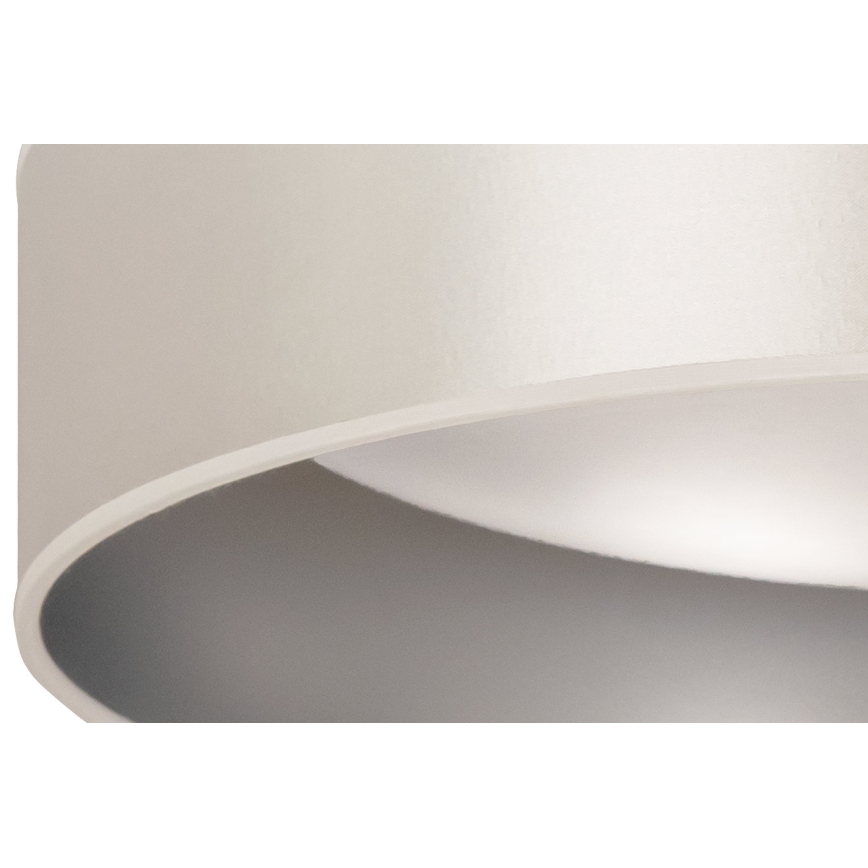 Duolla - LED Плафониера ROLLER LED/24W/230V Ø 45 см сребрист