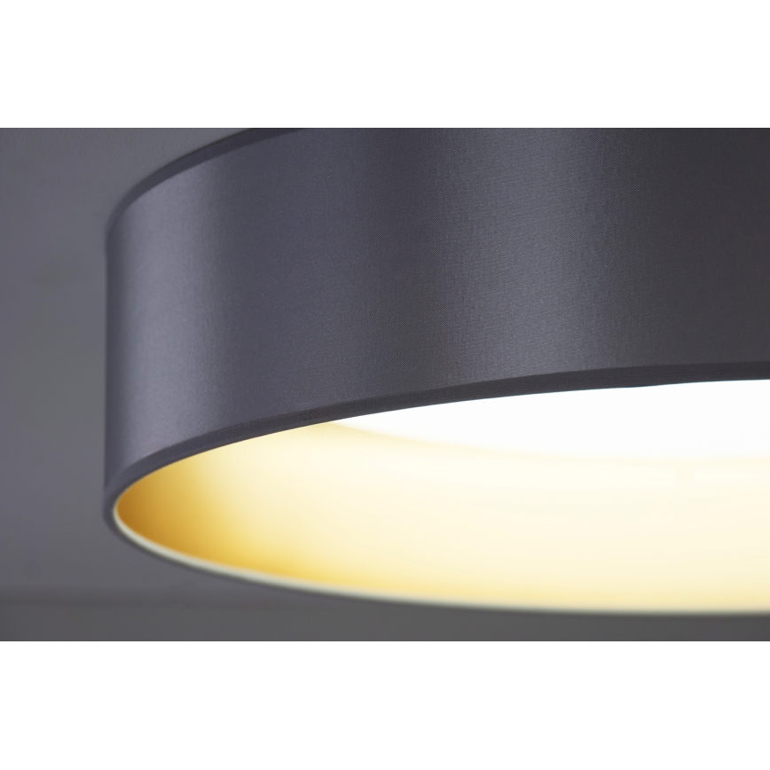 Duolla - LED Плафониера ROLLER LED/24W/230V Ø 45 см сребрист/златист