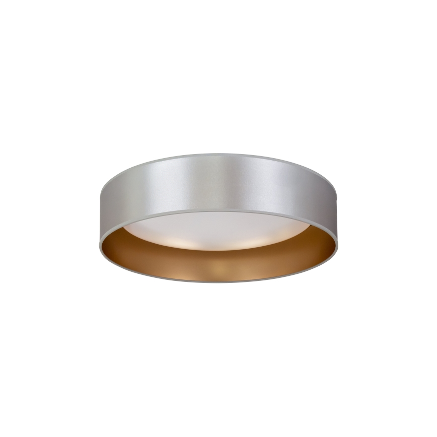 Duolla - LED Плафониера ROLLER LED/24W/230V Ø 45 см сребрист/златист