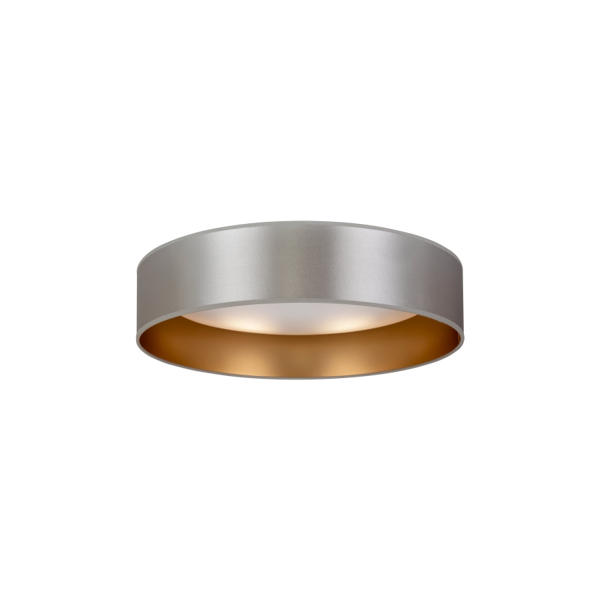 Duolla - LED Плафониера ROLLER LED/24W/230V Ø 45 см сребрист/златист