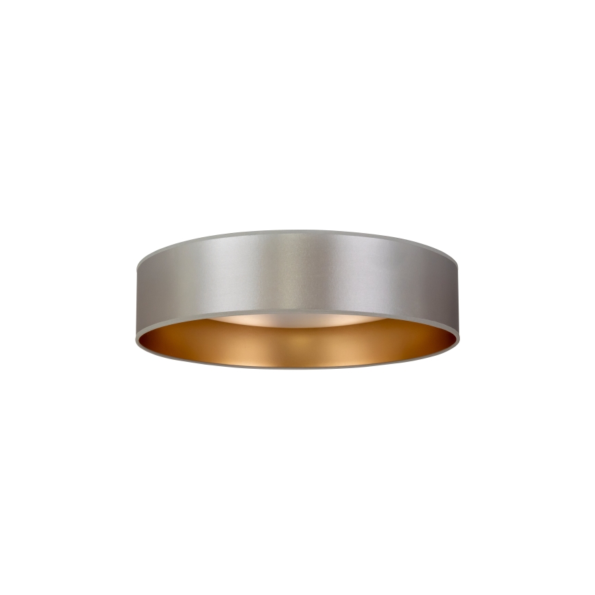 Duolla - LED Плафониера ROLLER LED/24W/230V Ø 45 см сребрист/златист