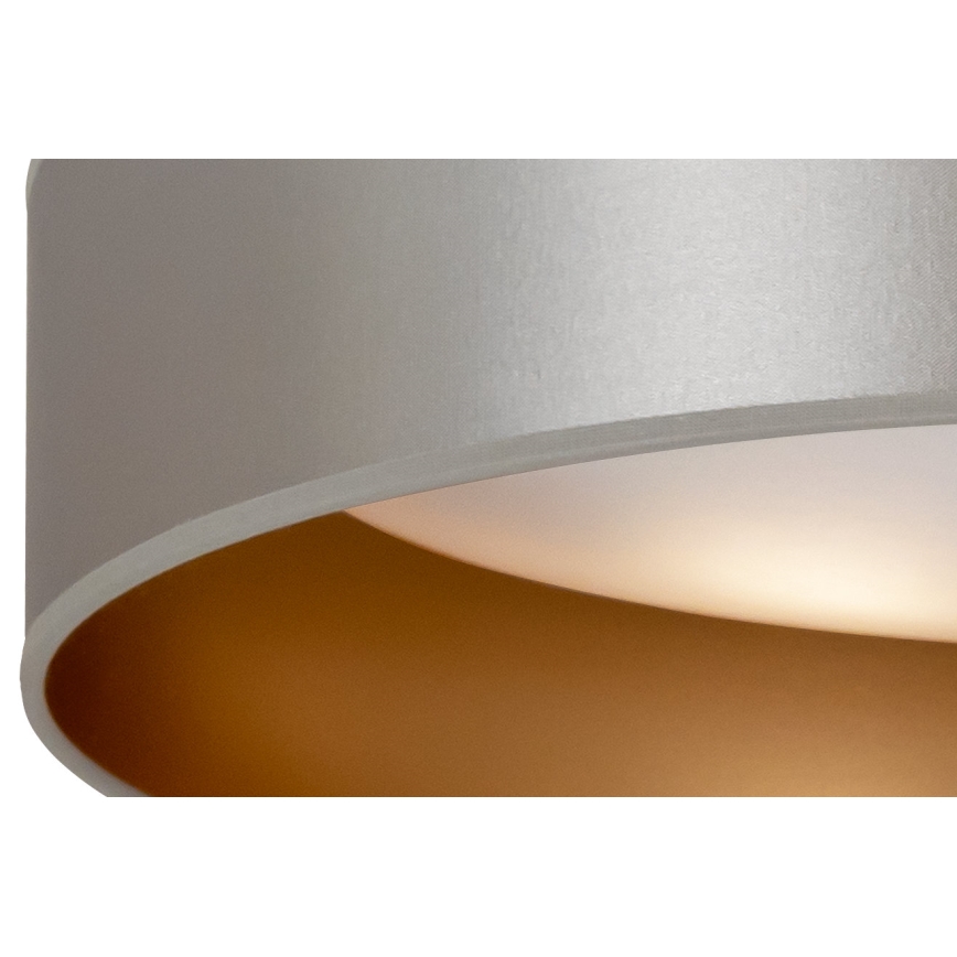 Duolla - LED Плафониера ROLLER LED/24W/230V Ø 45 см сребрист/златист