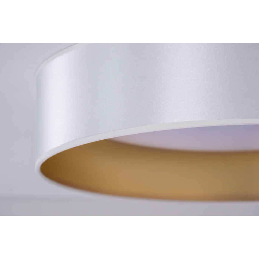 Duolla - LED Плафониера ROLLER LED/24W/230V Ø 45 см сребрист/златист