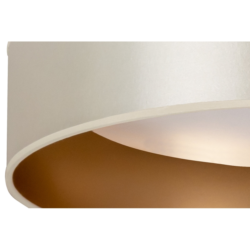 Duolla - LED Плафониера ROLLER LED/24W/230V Ø 45 см сребрист/златист