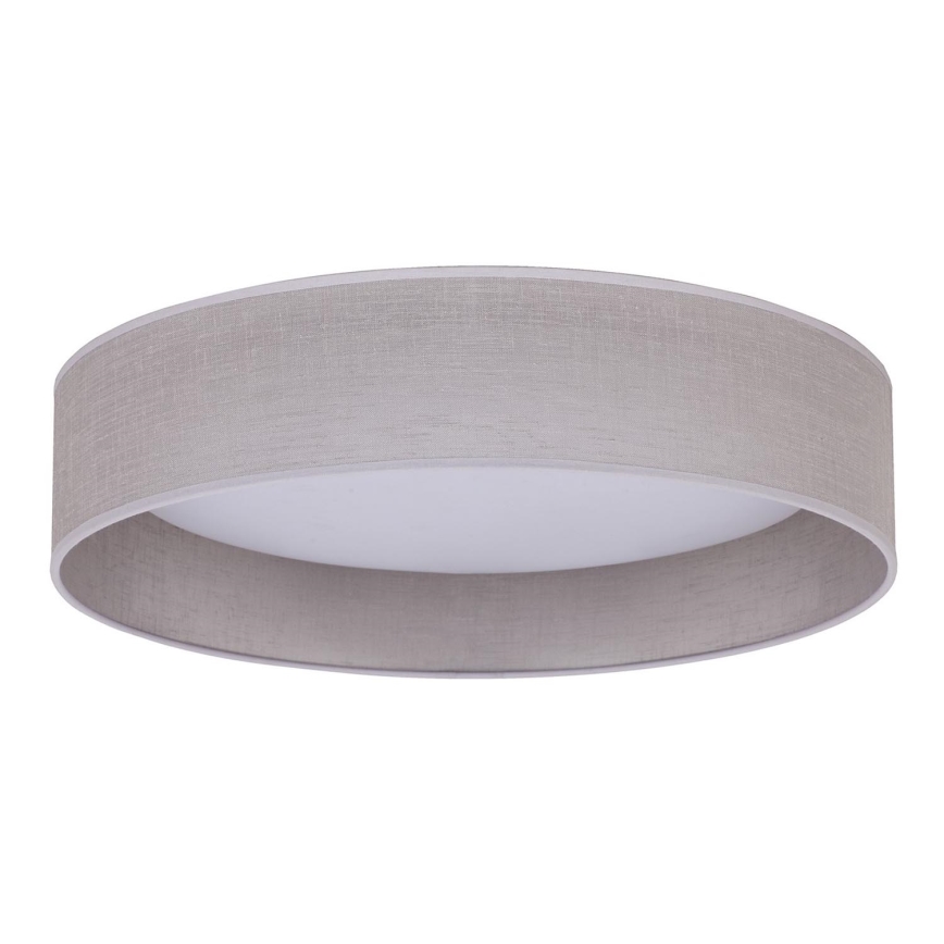 Duolla - LED Плафониера ROLLER LED/24W/230V Ø 45 см светлосив