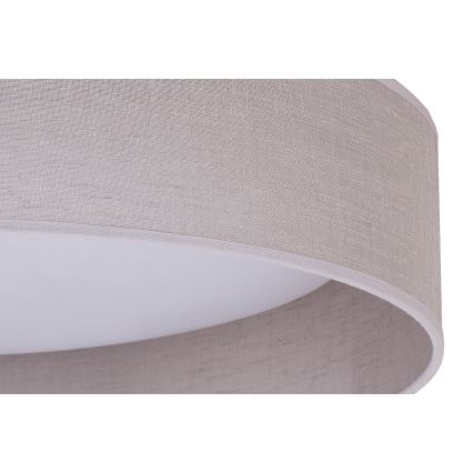 Duolla - LED Плафониера ROLLER LED/24W/230V Ø 45 см светлосив