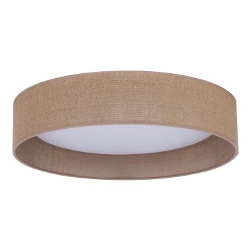 Duolla - LED Плафониера ROLLER LED/24W/230V Ø 45 см светлокафяво
