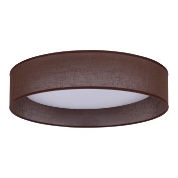 Duolla - LED Плафониера ROLLER LED/24W/230V Ø 45 см тъмнокафяв