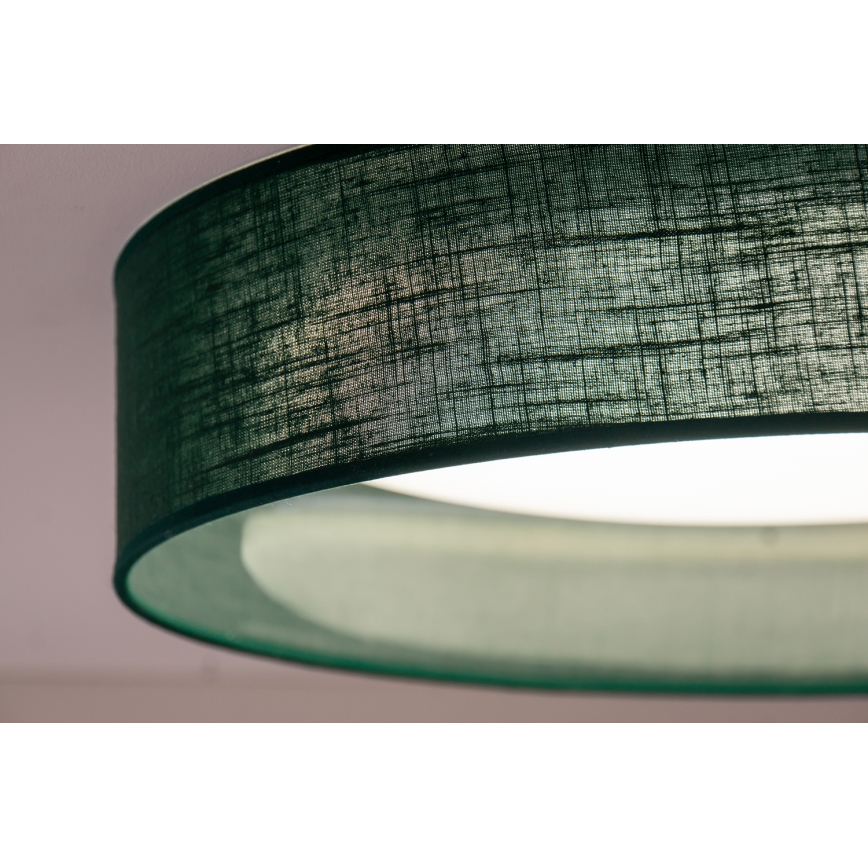 Duolla - LED Плафониера ROLLER LED/24W/230V Ø 45 см зелен