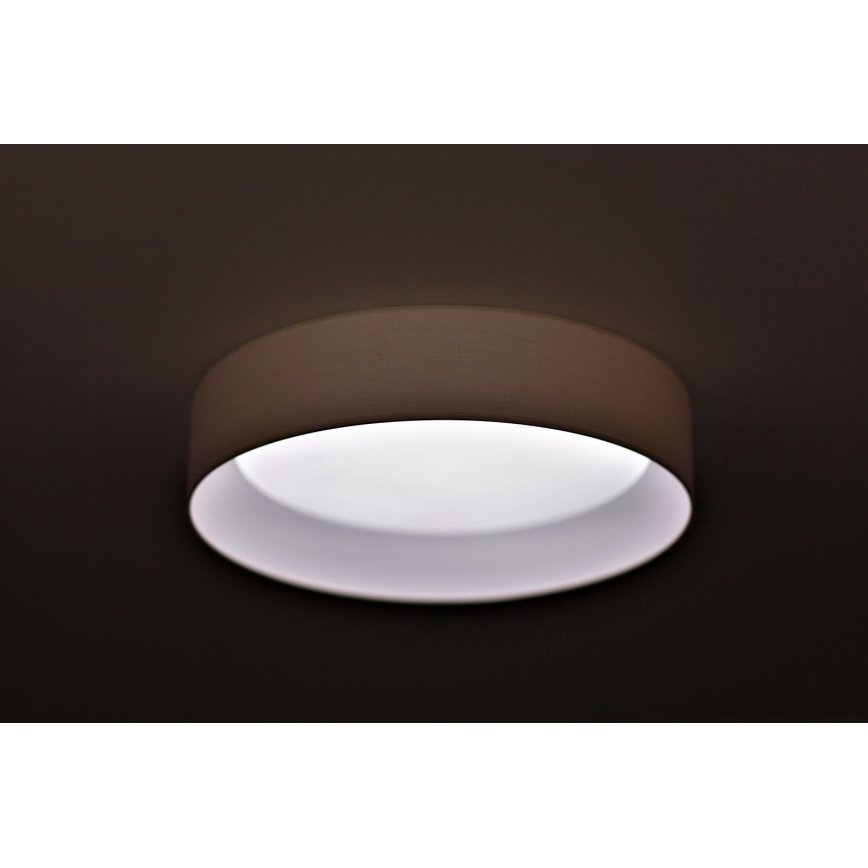 Duolla - LED Плафониера ROLLER LED/24W/230V Ø 45 см кремав