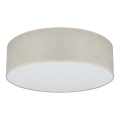 Duolla - LED таванно осветително тяло CORTINA LED/26W/230V Ø 45 см 4000K бежово