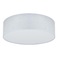 Duolla - LED таванно осветително тяло CORTINA LED/26W/230V Ø 45 см 4000K сиво