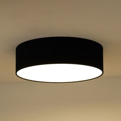 Duolla - LED таванно осветително тяло CORTINA LED/26W/230V Ø 30 см 4000K черно