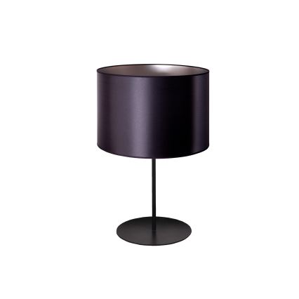 Duolla - Настолна лампа CANNES 1xE14/15W/230V Ø 20 см  черен/сребрист