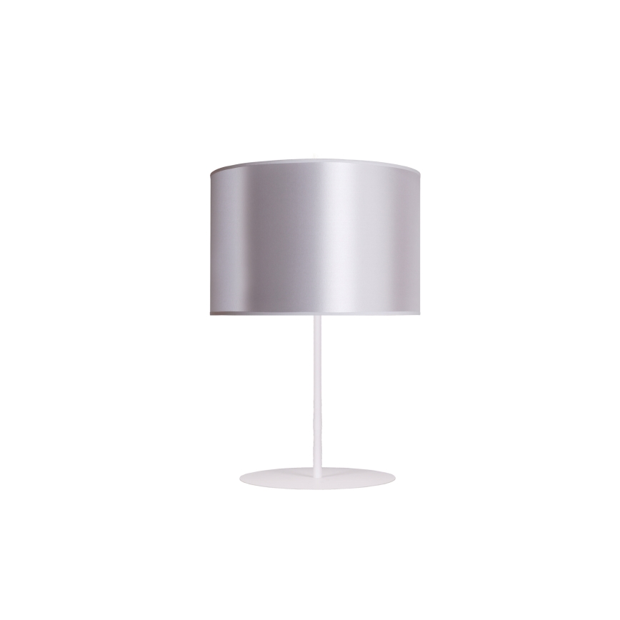 Duolla - Настолна лампа CANNES 1xE14/15W/230V Ø 20 см сребрист/меден/бял