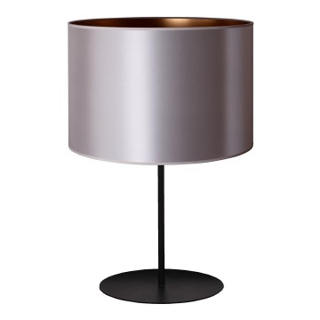 Duolla - Настолна лампа CANNES 1xE14/15W/230V Ø 20 см сребрист/меден/черен