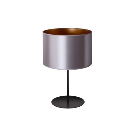 Duolla - Настолна лампа CANNES 1xE14/15W/230V Ø 20 см сребрист/меден/черен