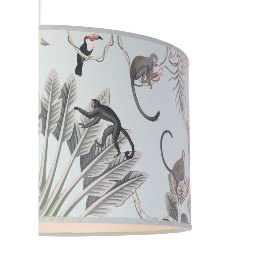 Duolla - Настолна лампа MONKEYS 1xE27/15W/230V Ø 17,4 см