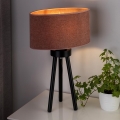 Duolla - Настолна лампа OVAL 1xE27/15W/230V Ø 30 см розов
