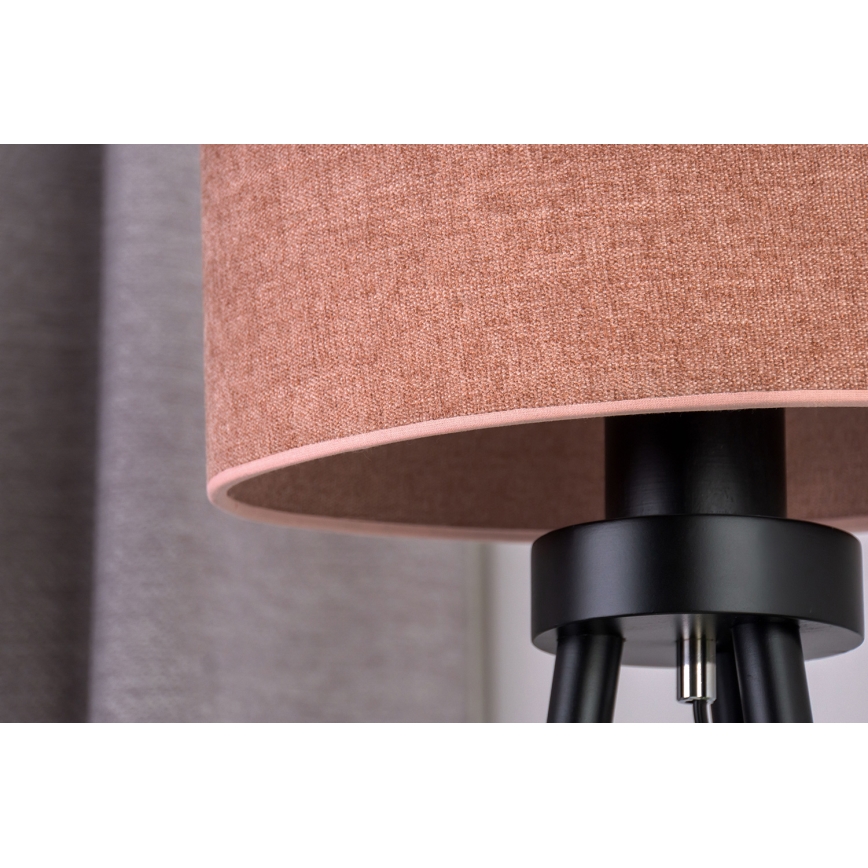 Duolla - Настолна лампа OVAL 1xE27/15W/230V Ø 30 см розов