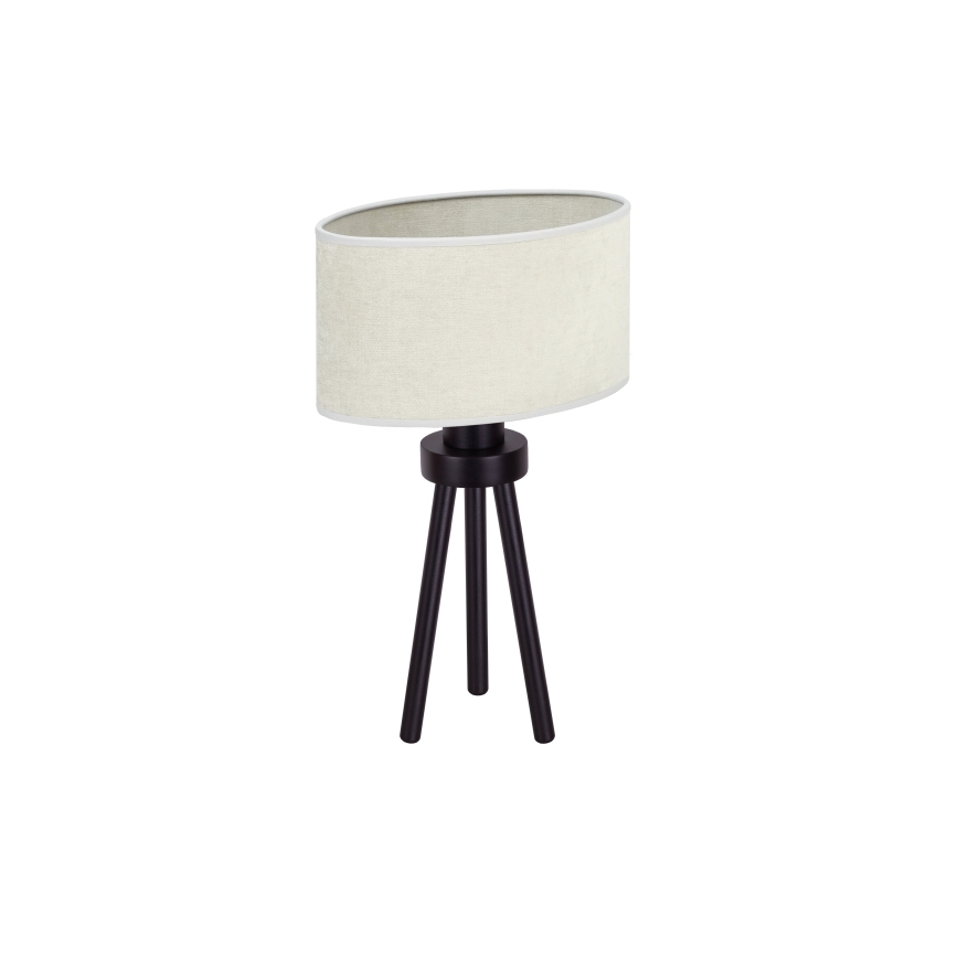 Duolla - Настолна лампа OVAL 1xE27/15W/230V Ø 30 см сив