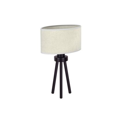 Duolla - Настолна лампа OVAL 1xE27/15W/230V Ø 30 см сив
