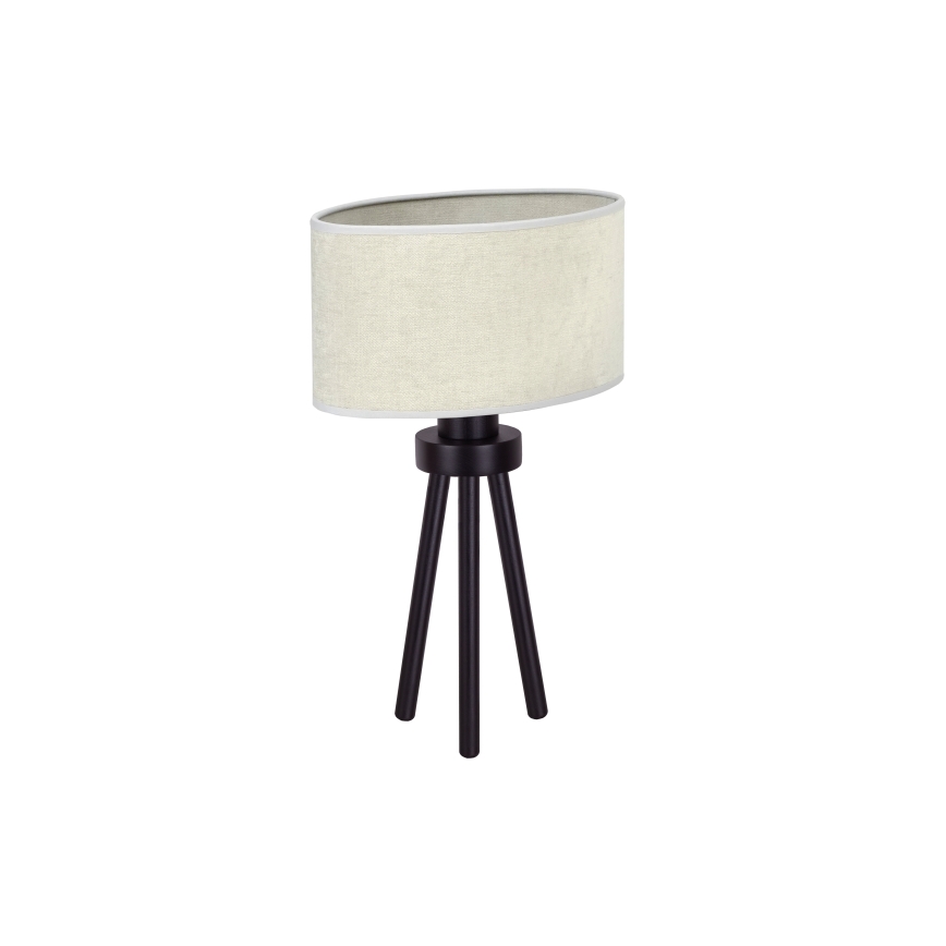 Duolla - Настолна лампа OVAL 1xE27/15W/230V Ø 30 см сив
