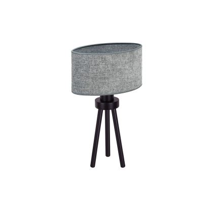 Duolla - Настолна лампа OVAL 1xE27/15W/230V Ø 30 см сив