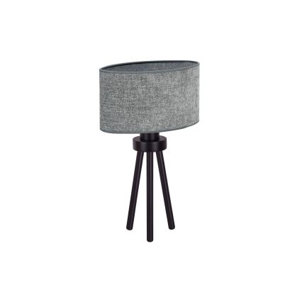 Duolla - Настолна лампа OVAL 1xE27/15W/230V Ø 30 см сив