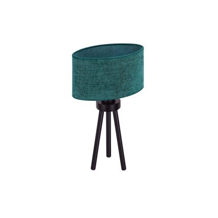 Duolla - Настолна лампа OVAL 1xE27/15W/230V Ø 30 см зелен