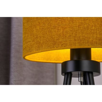 Duolla - Настолна лампа OVAL 1xE27/15W/230V Ø 30 см кафяв