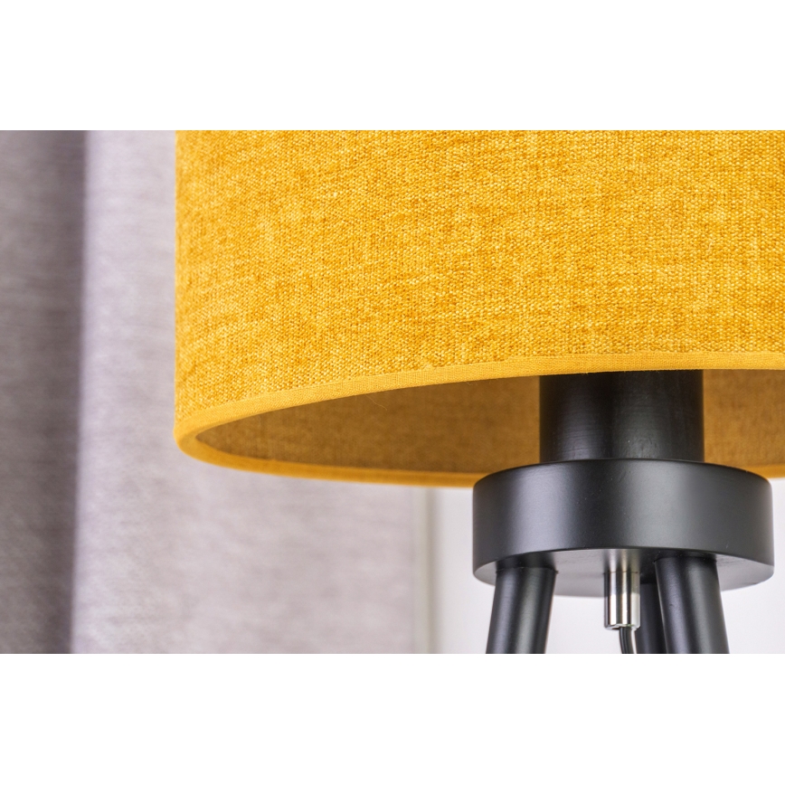 Duolla - Настолна лампа OVAL 1xE27/15W/230V Ø 30 см кафяв