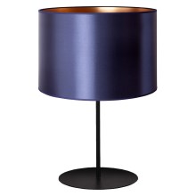Duolla - Настолна лампа CANNES 1xE14/15W/230V 20 см синя/медена/черна